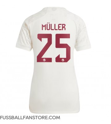 Bayern Munich Thomas Muller #25 Replik 3rd trikot Damen 2023-24 Kurzarm
